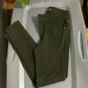 Hunter green, Old Navy 24/7 Super Skinny Rockstar 💚